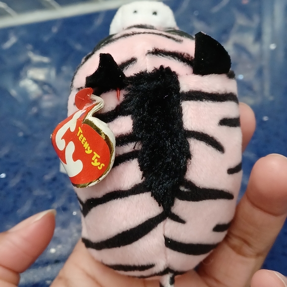 •Teeny Ty Beanie Babies Pennie Zebra - Picture 11 of 17